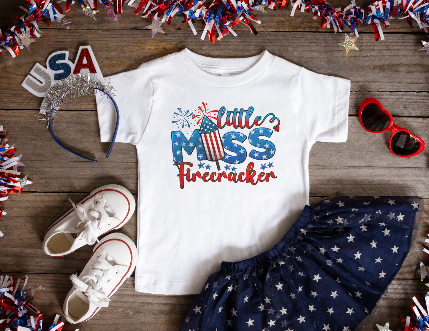 Toddler Little Miss Firecracker