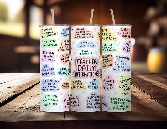 Teacher Appreciation Tumbler